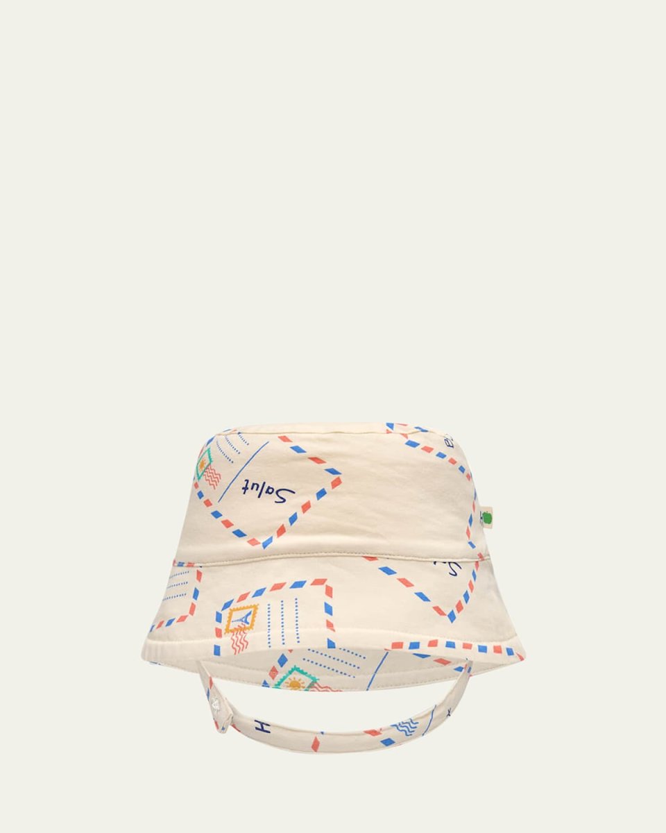 Kid's Printed Bucket Hat, Size 0M-24